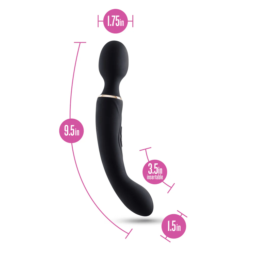 Blush Gia Black Wand Massager - Image 3