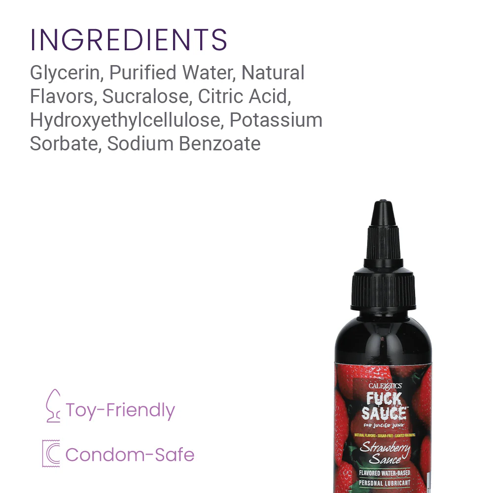 Fuck Sauce Flavored Water-Based Lubricant - Image 6