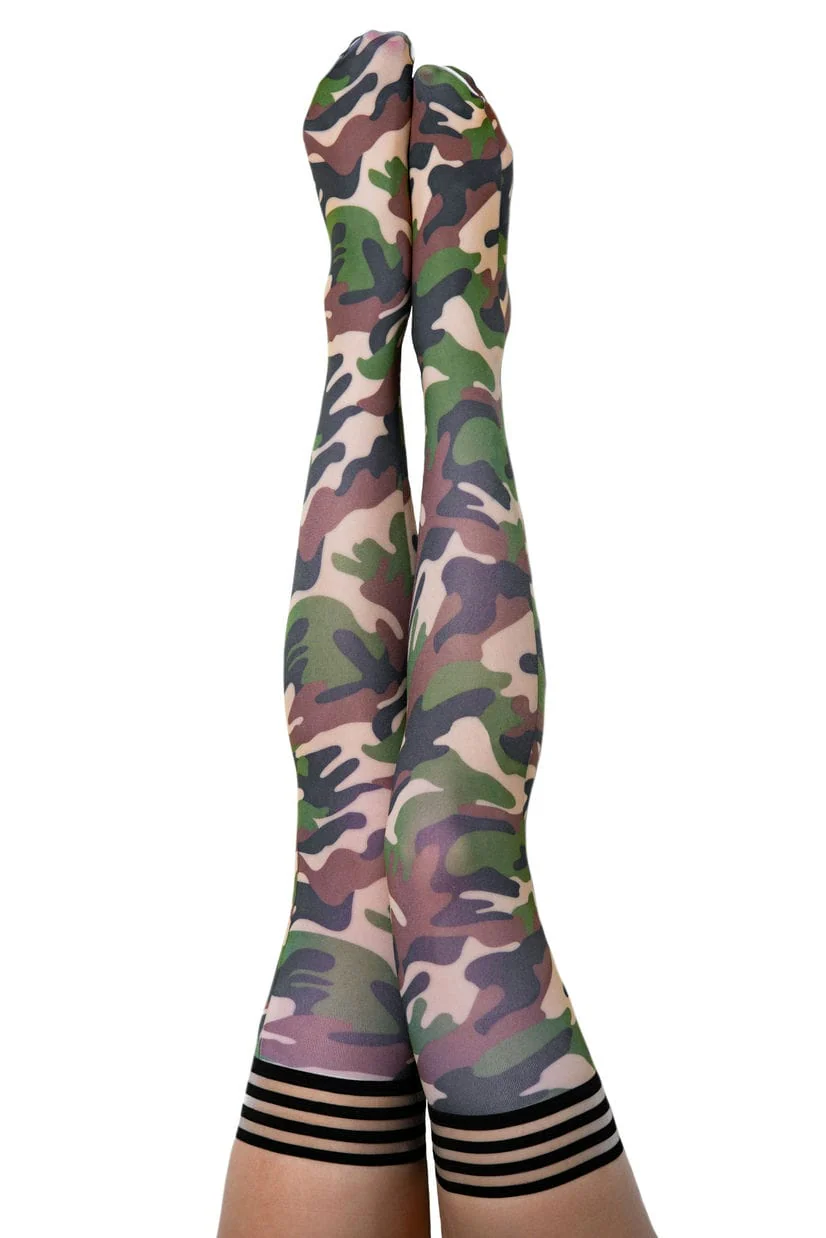 Kix'ies Patterned Thigh High - Image 16