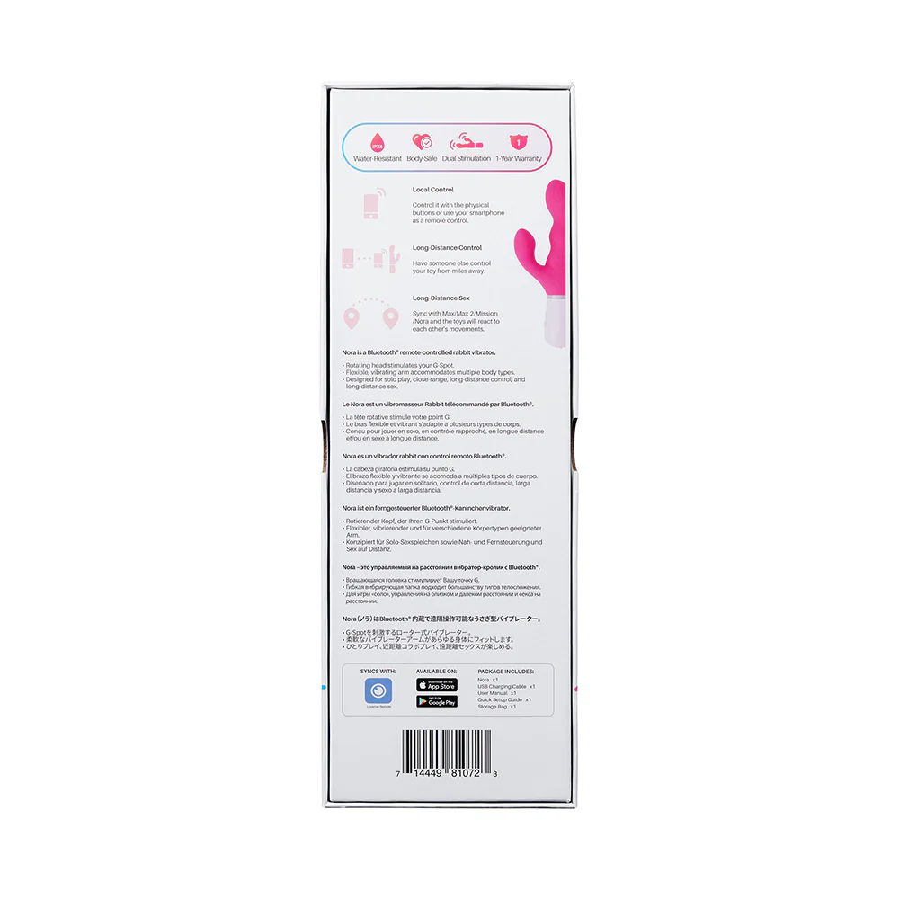 Lovense Nora App-Connected Rabbit Vibrator - Image 5